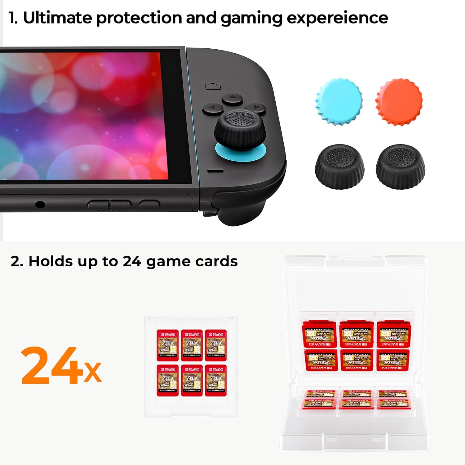 Thumbnail 6 de Retear Zubehör-Bundle für Switch 2, 17-teilig