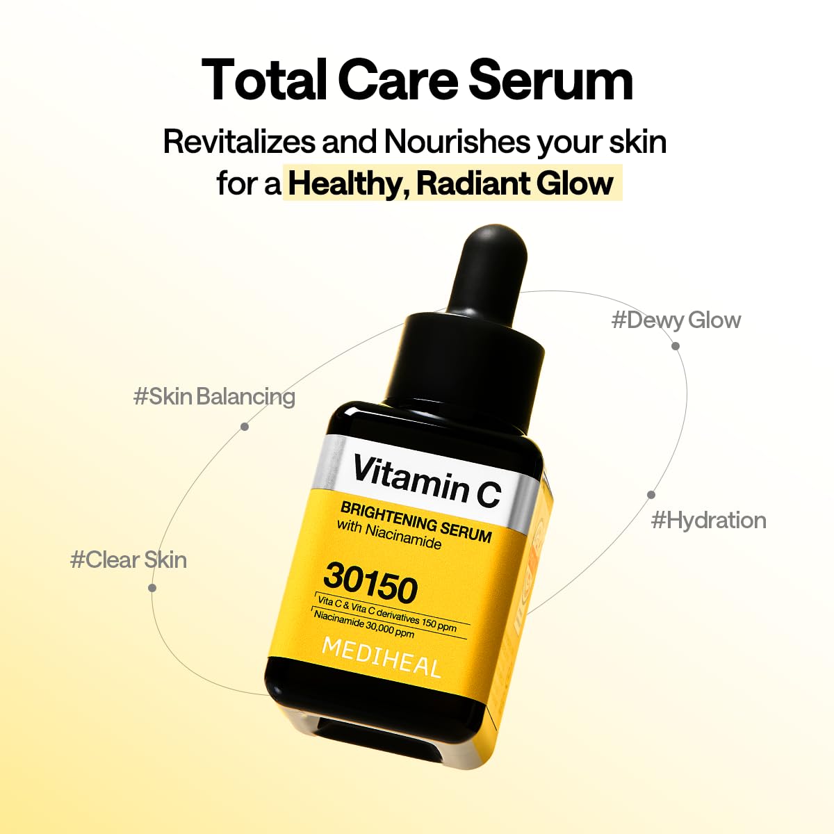 Thumbnail 4 de Mediheal Vitamin C Brightening Serum (1.35 fl oz) – Tone-Texture-Glow Care