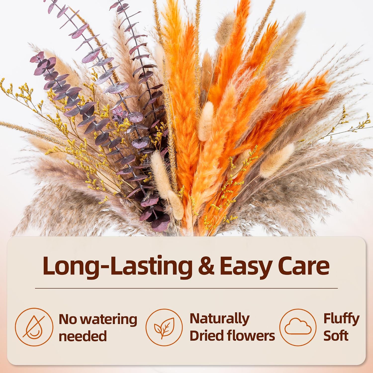 Thumbnail 5 de Dried Pampas Grass Bouquet, 15–17 Inches