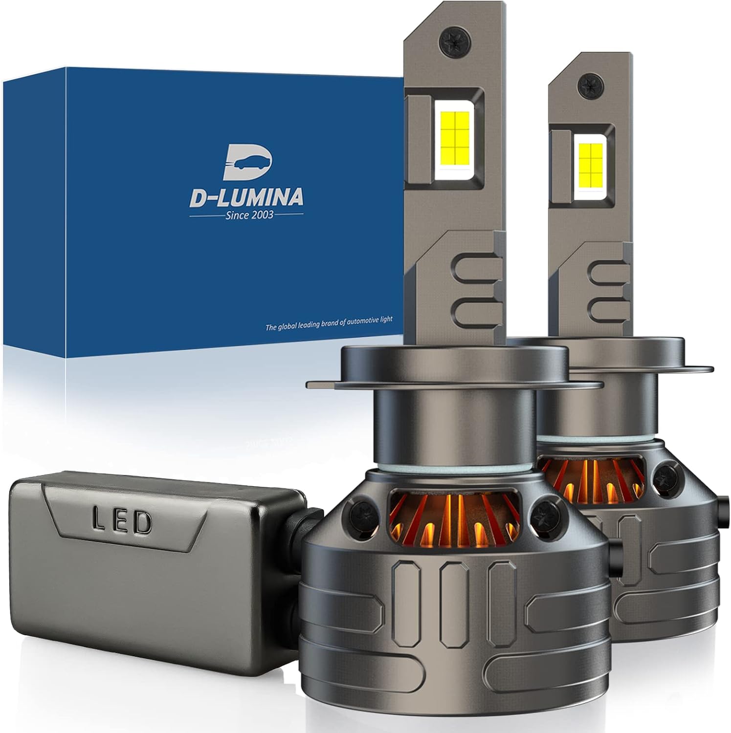 Detalle de D-Lumina H7 6500K 30000LM LED Canbus