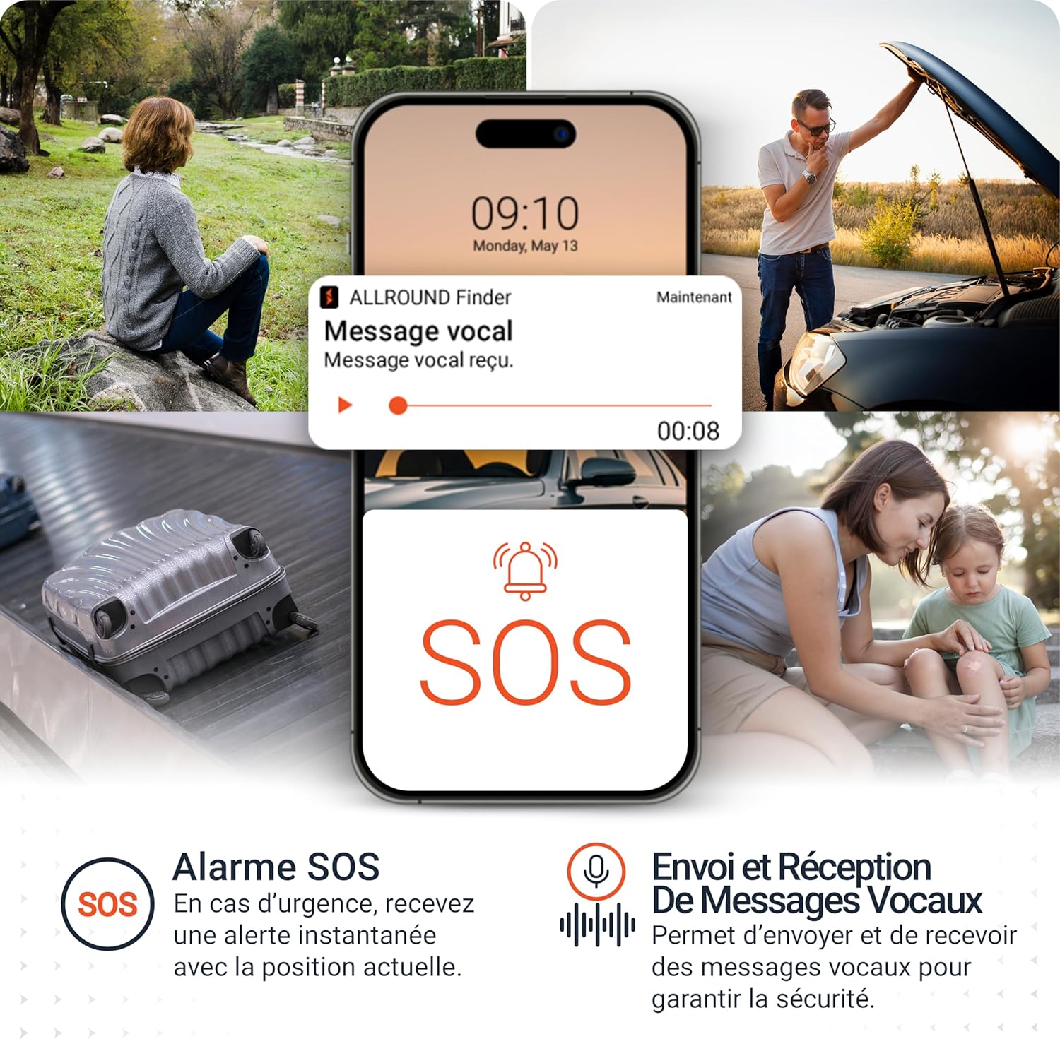 Thumbnail 3 de PAJ GPS Allround Finder vocaux 4G Traceur GPS voiture