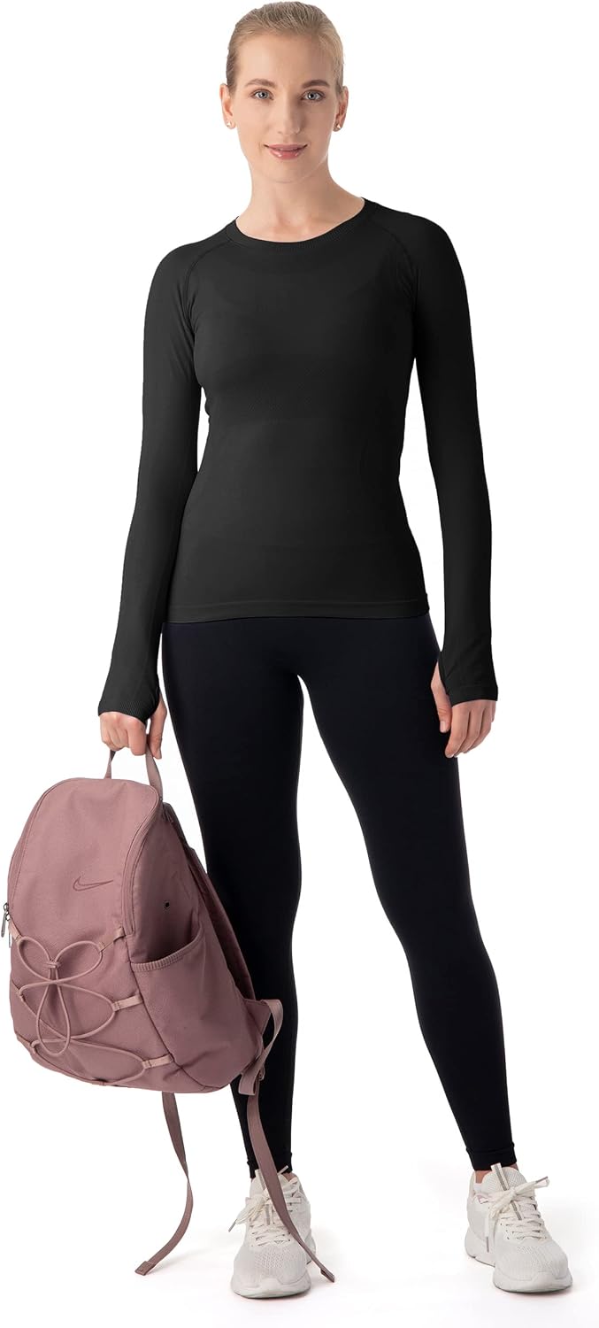 Thumbnail 6 de MathCat Seamless Workout Shirt Slim Fit 🏃♀