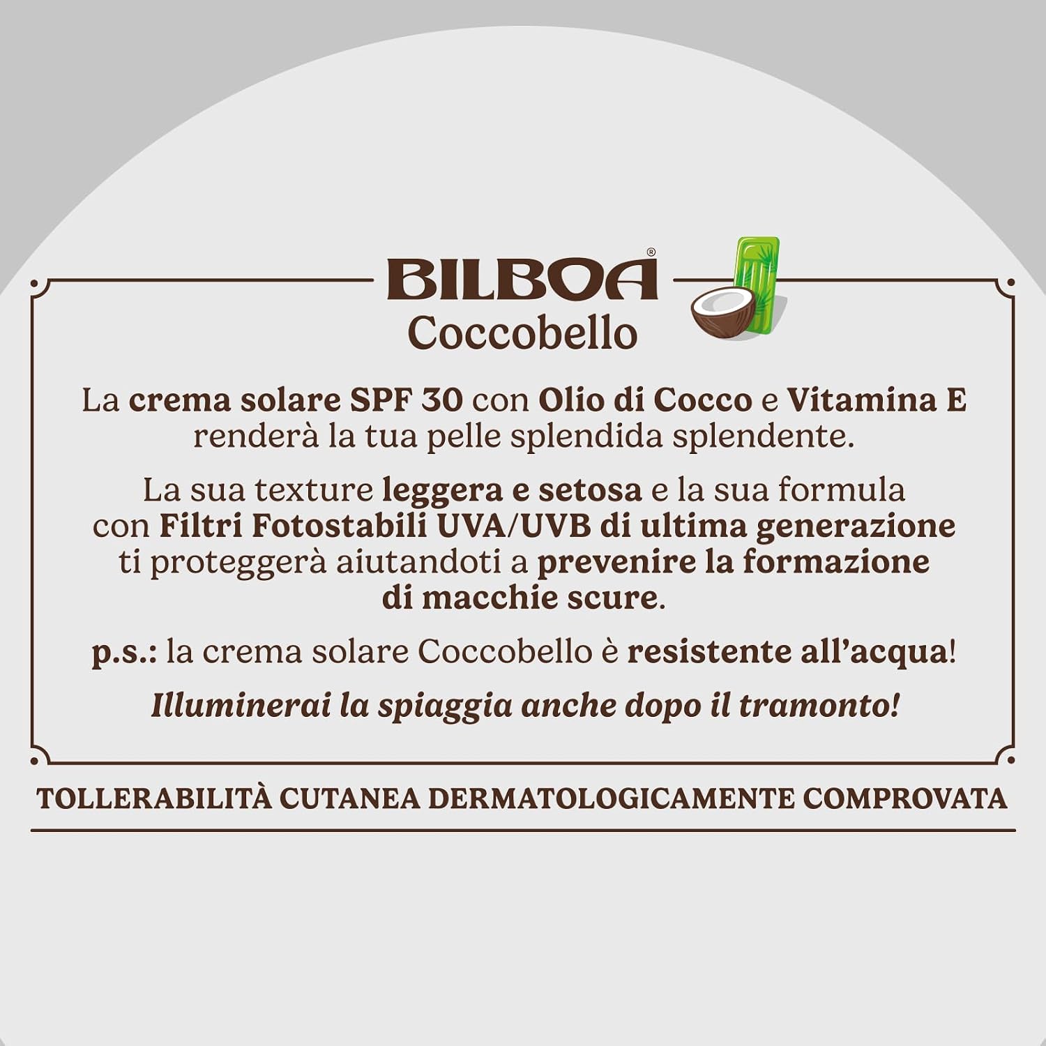 Detalle de Bilboa Coccobello Latte Solare SPF 30 200 ml
