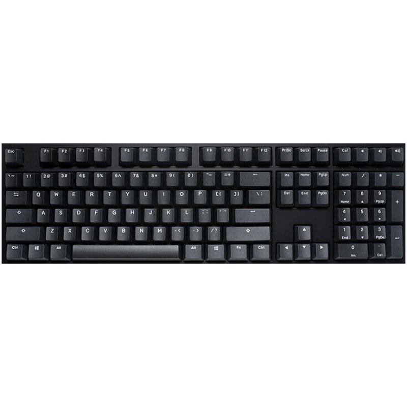 Imagen de Teclado Ducky Origin 100% Black MX Red: hot-swap y diseño south-facing en OfertitasTOP