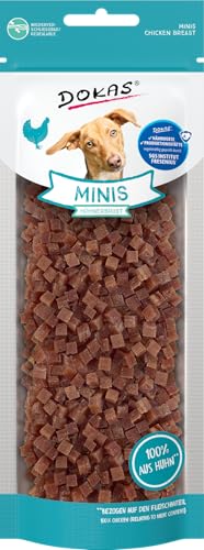 Detalle de DOKAS Minis Getreidefreier Premium Snack für Hunde – 9 × 70 g