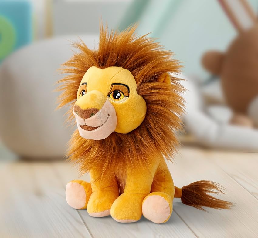 Detalle 2 de Simba Disney Rey León Mufasa Peluche 25 cm 🦁