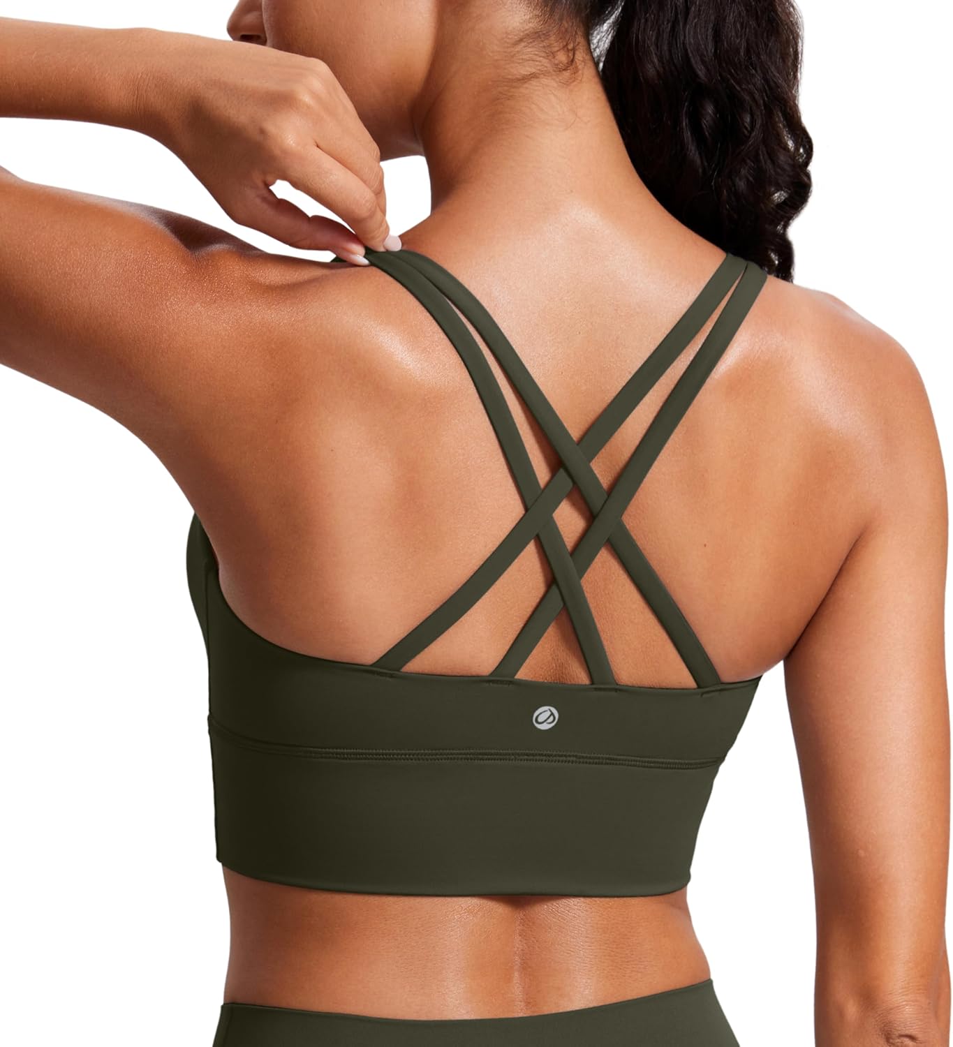 Thumbnail 6 de CRZ YOGA reggiseno sportivo longline con imbottiture rimovibili e schiena a croce