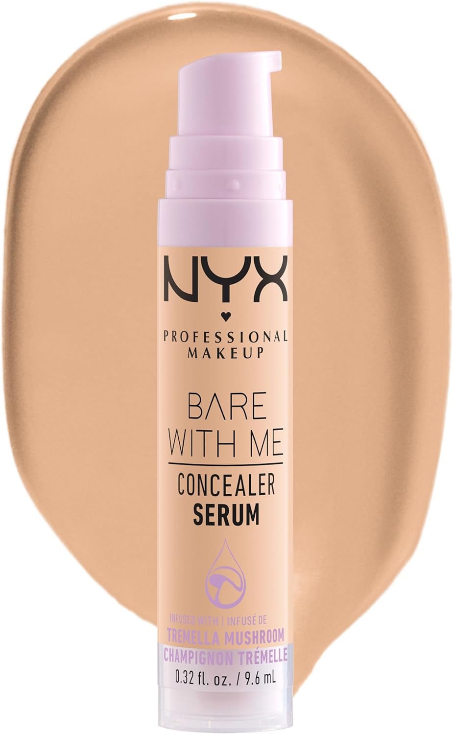 Detalle de NYX Bare With Me Siero Correttore Naturale Beige 9.6 ml – CoperturaMedia, Idrata e leviga la pelle