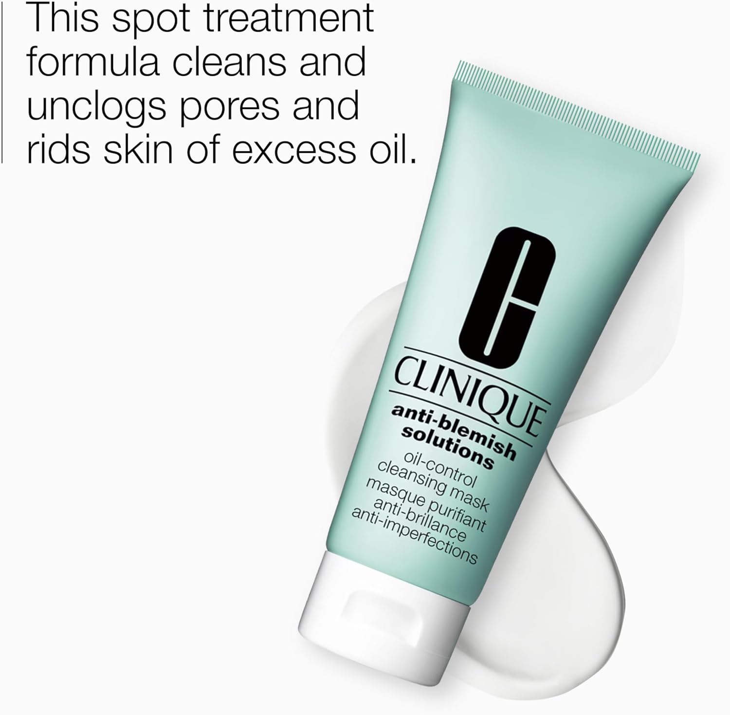 Thumbnail 1 de Clinique Anti-Blemish Solutions Oil Control Mask Treatment with Salicylic Acid, 100 ml