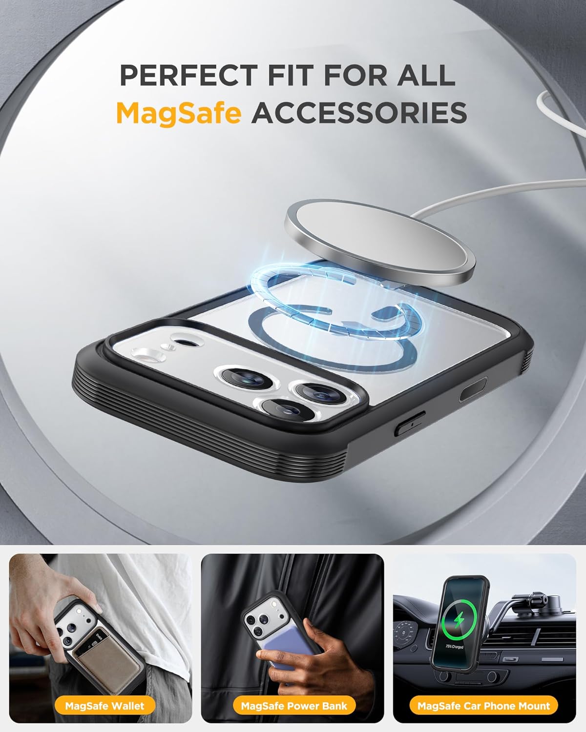 Thumbnail 6 de Miracase iPhone 17 Pro Max Case 6.9