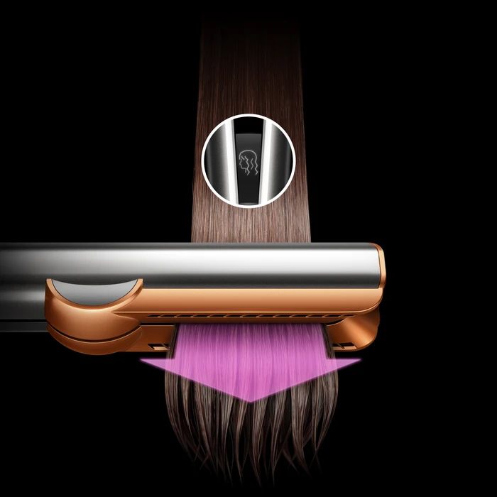 Thumbnail 6 de Dyson Airstrait Ceramic Pink/Roségold – Haartrockner undStylinggerät mit Warmluft glatt föhnen