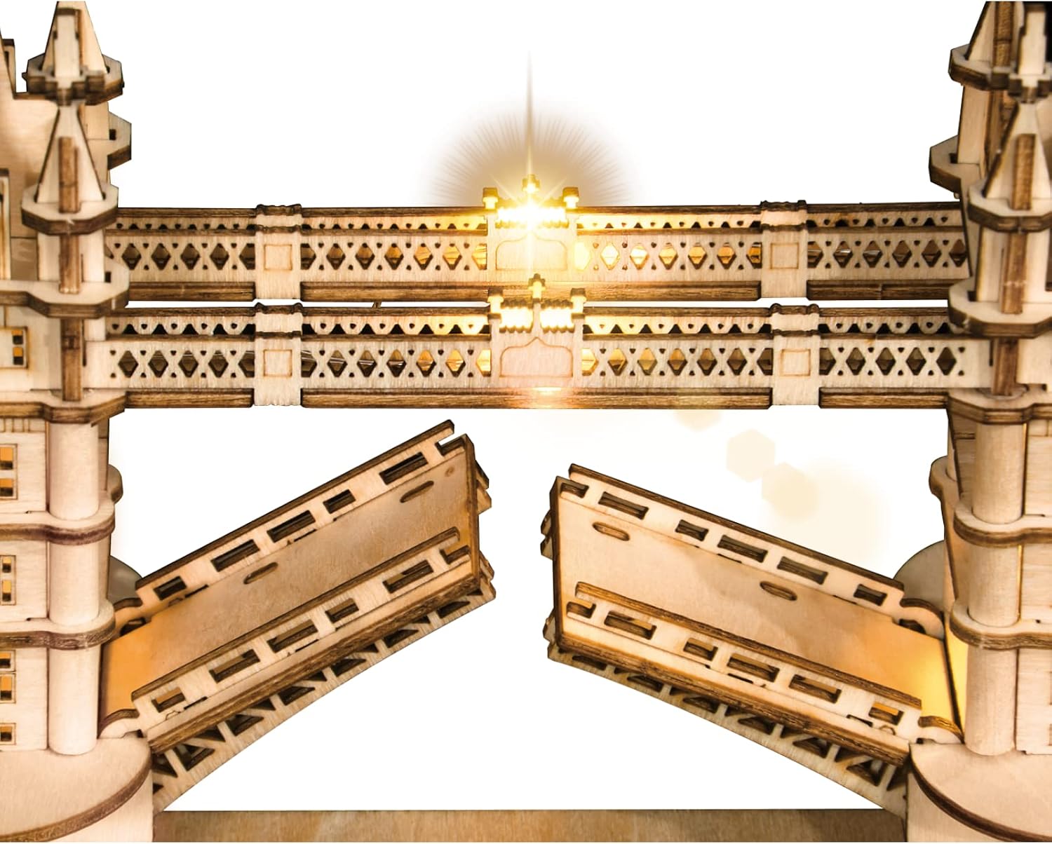 Detalle 2 de Rolife 3D Puzzle Brücken für London