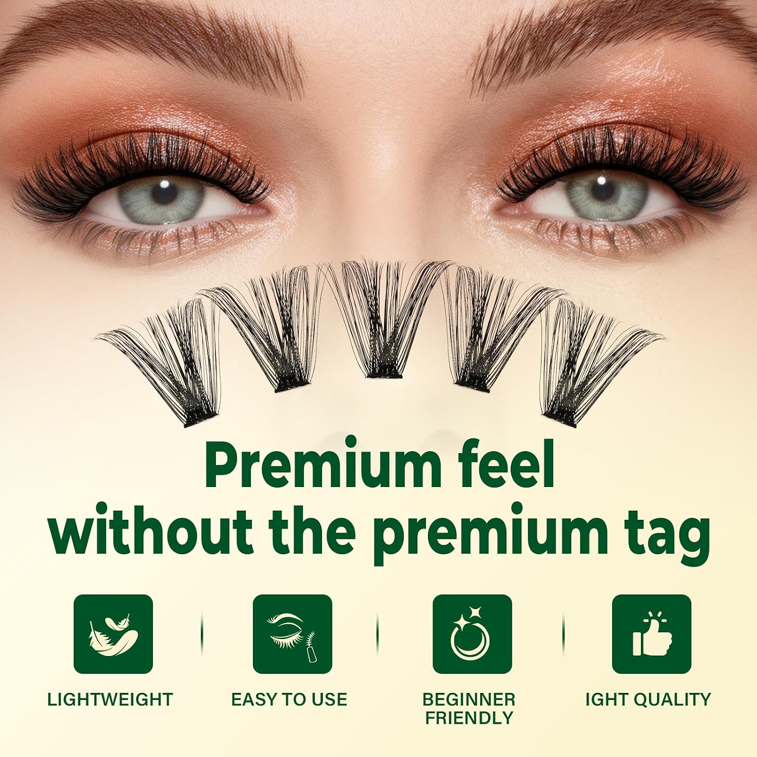 Thumbnail 4 de KEYYOU Lash Clusters Kit 280pcs