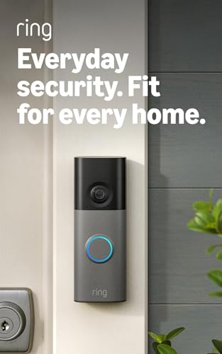 Thumbnail 1 de Ring Battery Video Doorbell & Ring Indoor Camera: Practical Smart Home Security (UK Edition)