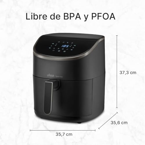 Thumbnail 3 de Ufesa Sparrow Freidora aire 6 L, 1700 W, digital