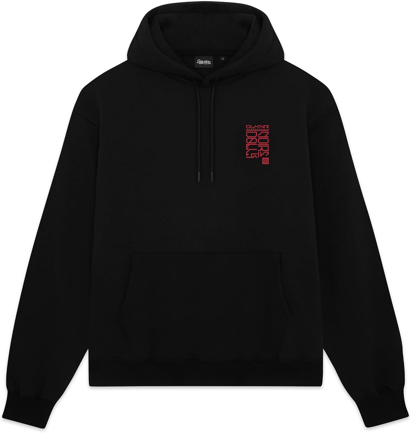 Detalle de Dolly Noire Icons Felpa Metal Geisha Nero - Hoodie unisex in cotone misto