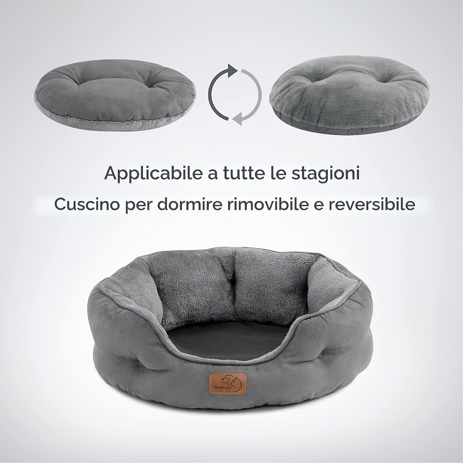 Detalle 2 de Bedsure cuccia per gatti 51x48x15 cm 🐾