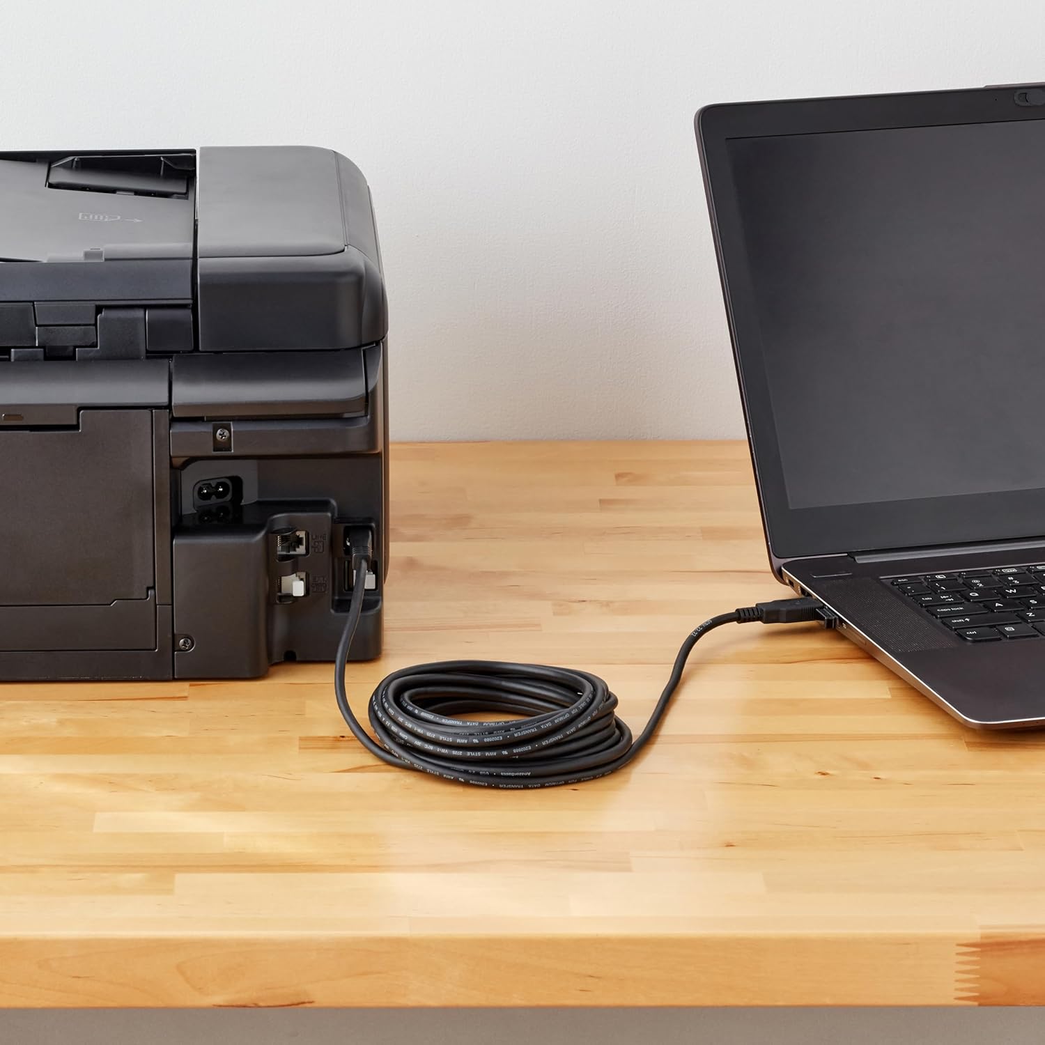 Thumbnail 5 de AmazonBasics PC045 USB 2.0 Druckerkabel USB-A auf USB-B, 4,8 m, schwarz