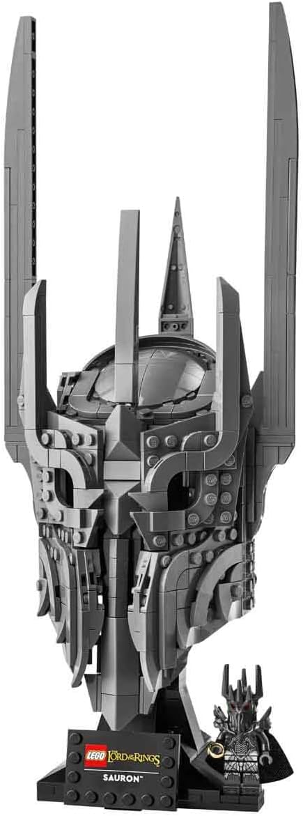 Detalle 2 de LEGO Icons Saurons Helm 11373 Bauset