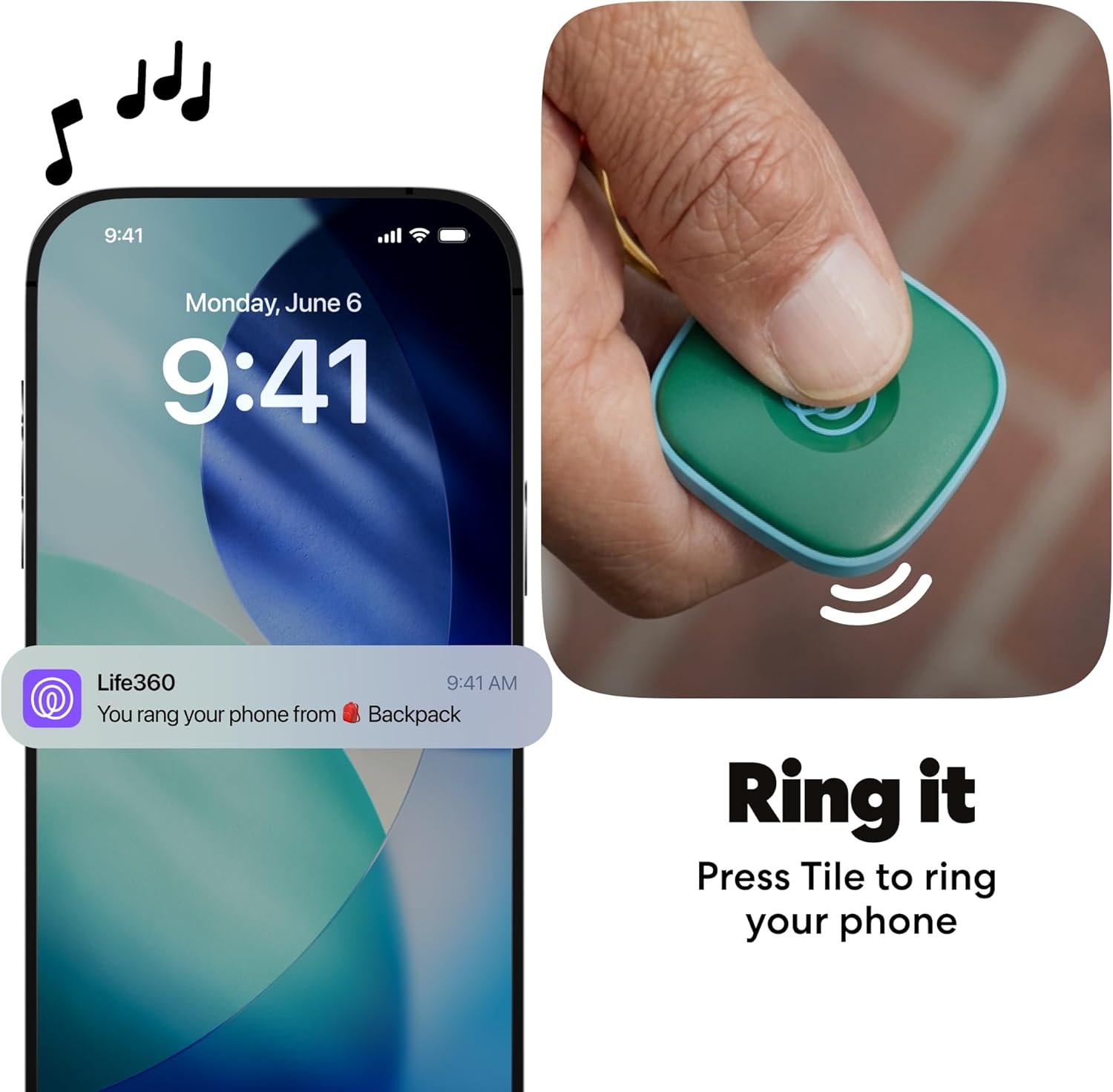 Thumbnail 4 de Tile by Life360 Mate Bluetooth tracker 4-Pack