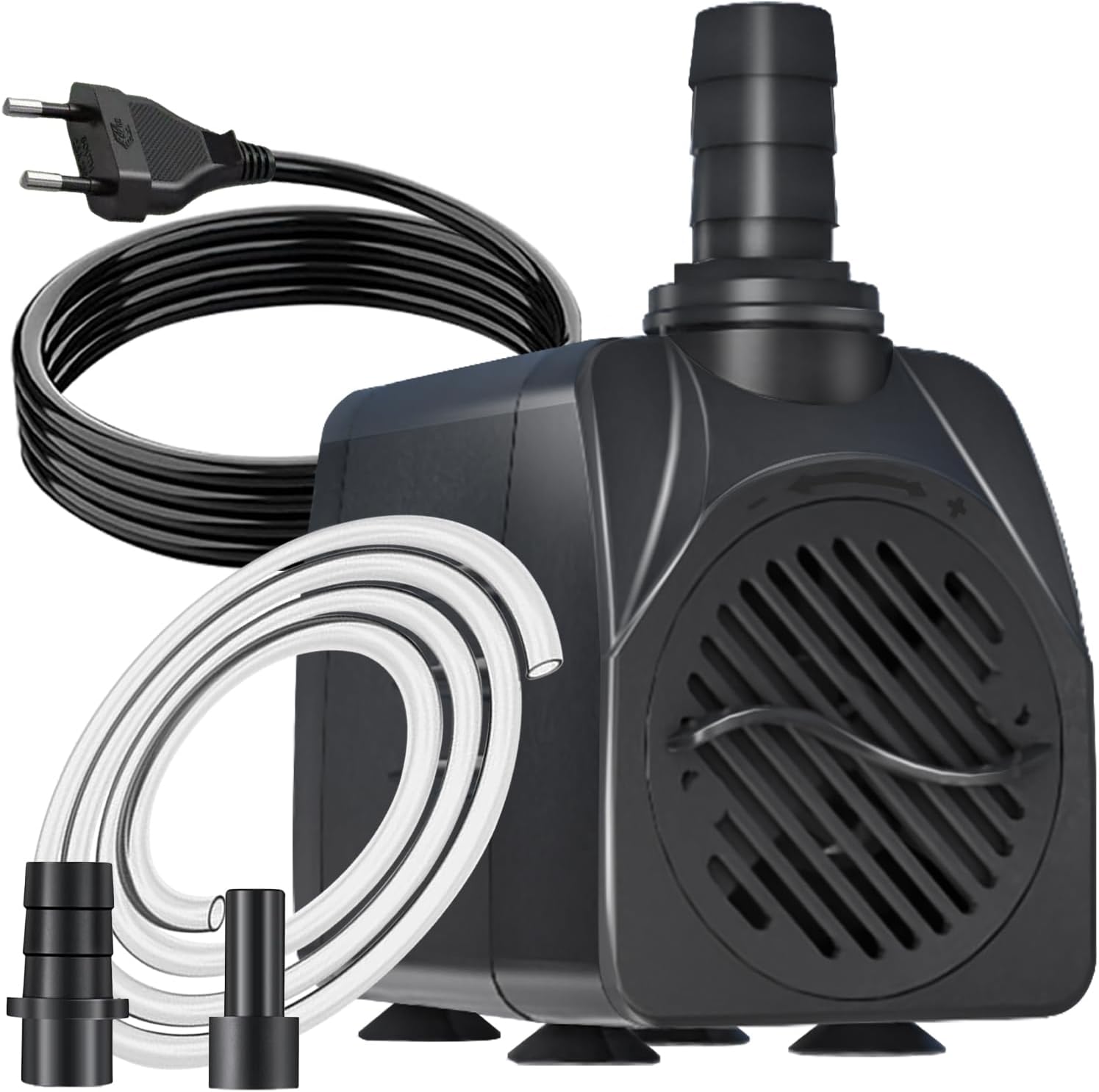 Detalle de Knifel Springbrunnenpumpe 10W 600L/H – leise, geschützt vor Überhitzung, 1,5 m Kabel