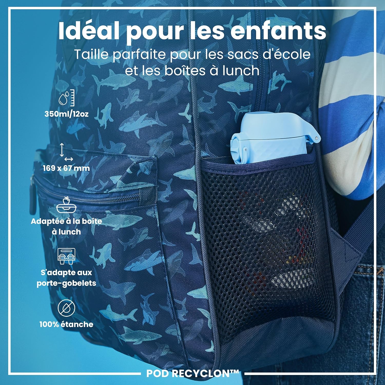 Thumbnail 1 de ion8 Gourde Enfant 350 ml 🥤