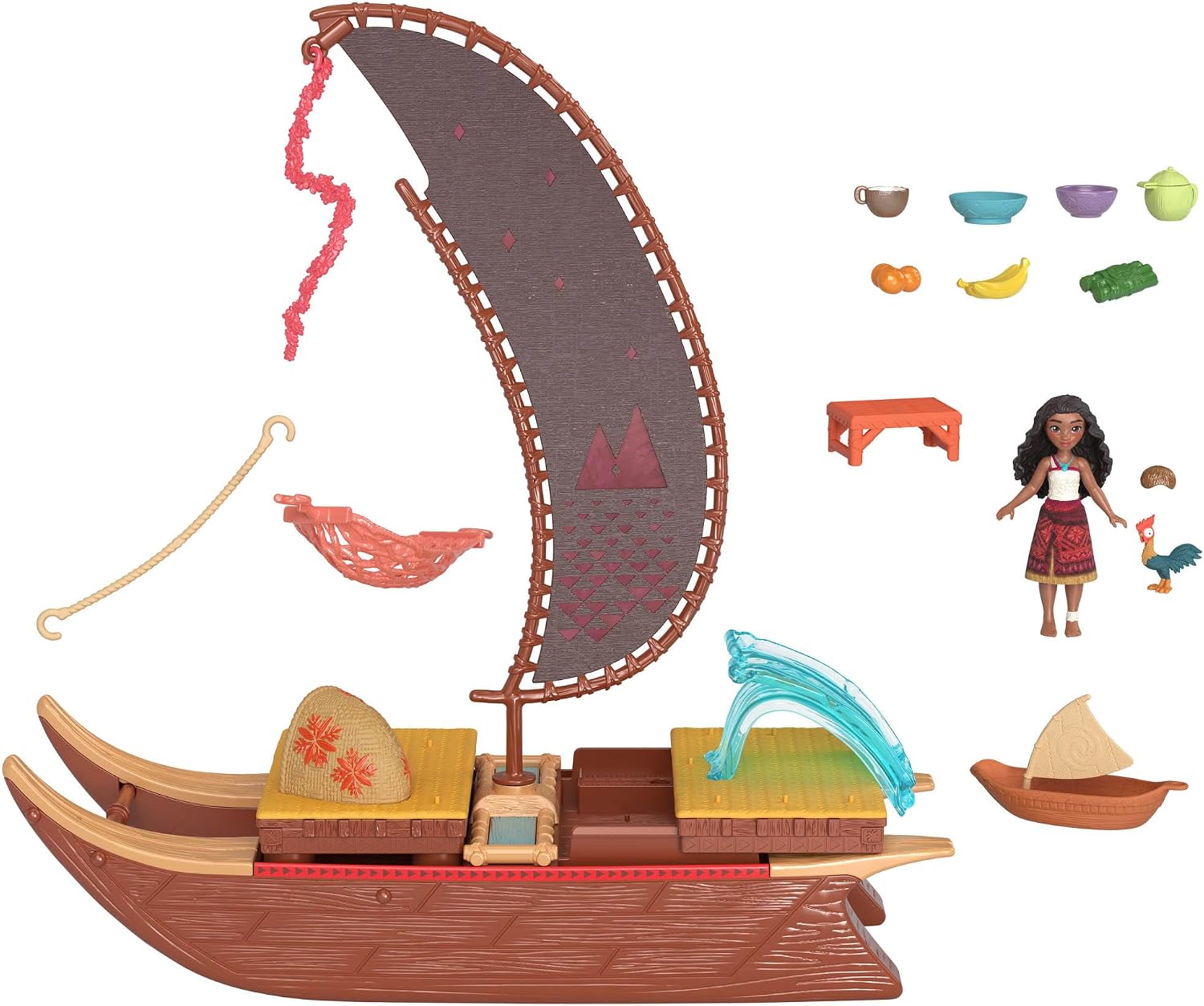 Thumbnail 5 de Mattel La Pirogue Vaiana 2 60 cm