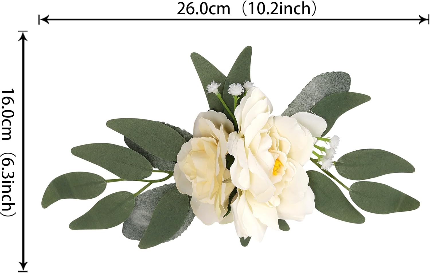 Detalle de Xsstarmi 1 Pack Pre-Made Silk Rose Cake Topper – Ready-to-Use Decoration for Cakes and Desserts