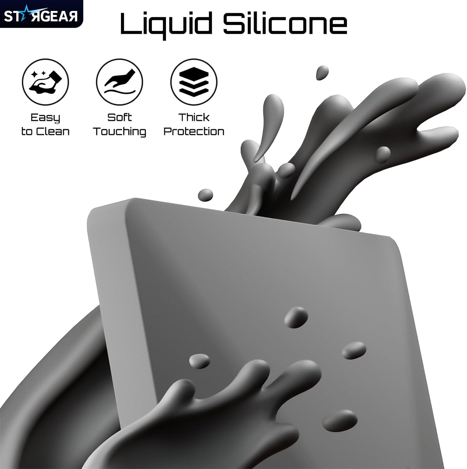 Thumbnail 3 de STARGEAR Starlink Mini Case Silicone Protective Cover with Black Sticker