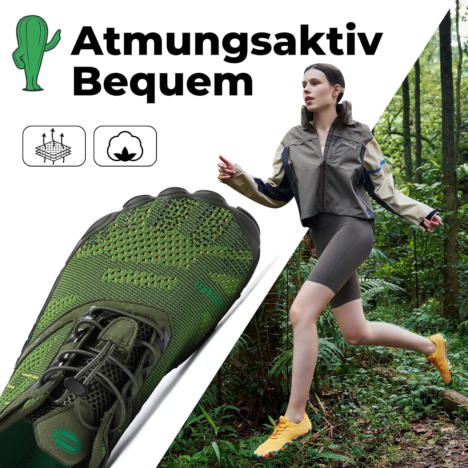 Thumbnail 1 de SAGUARO Unisex Barfußschuhe Outdoor – Zehenfreiheit, Zero-Drop und faltbar