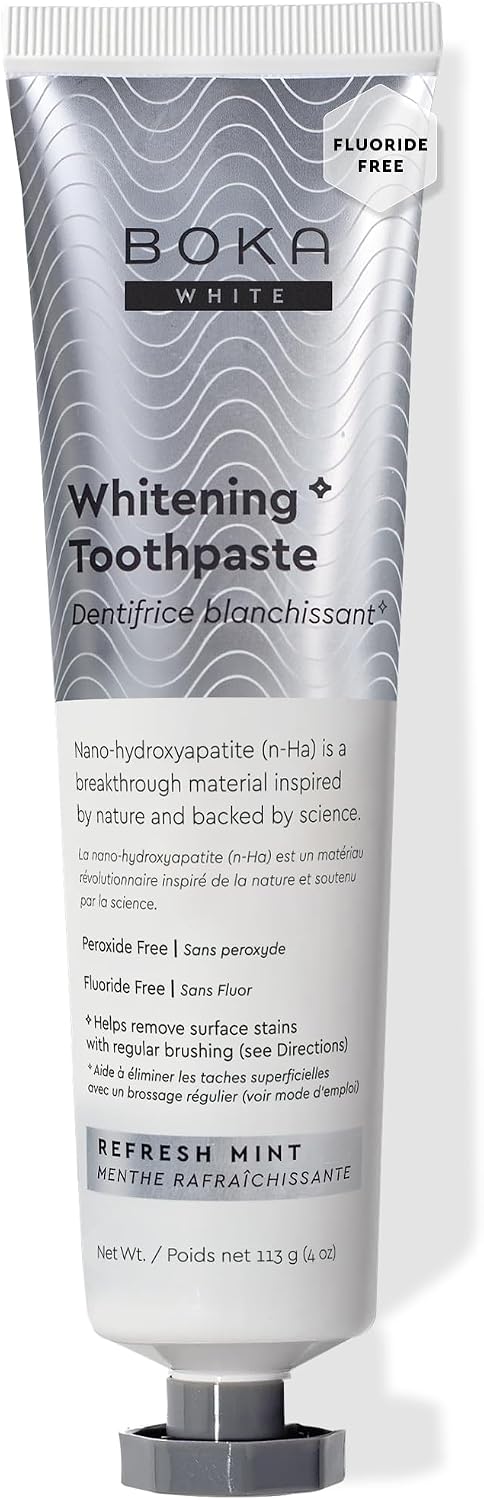 Detalle de Boka Toothpaste Nano Hydroxyapatite for Sensitive Teeth, 4 oz