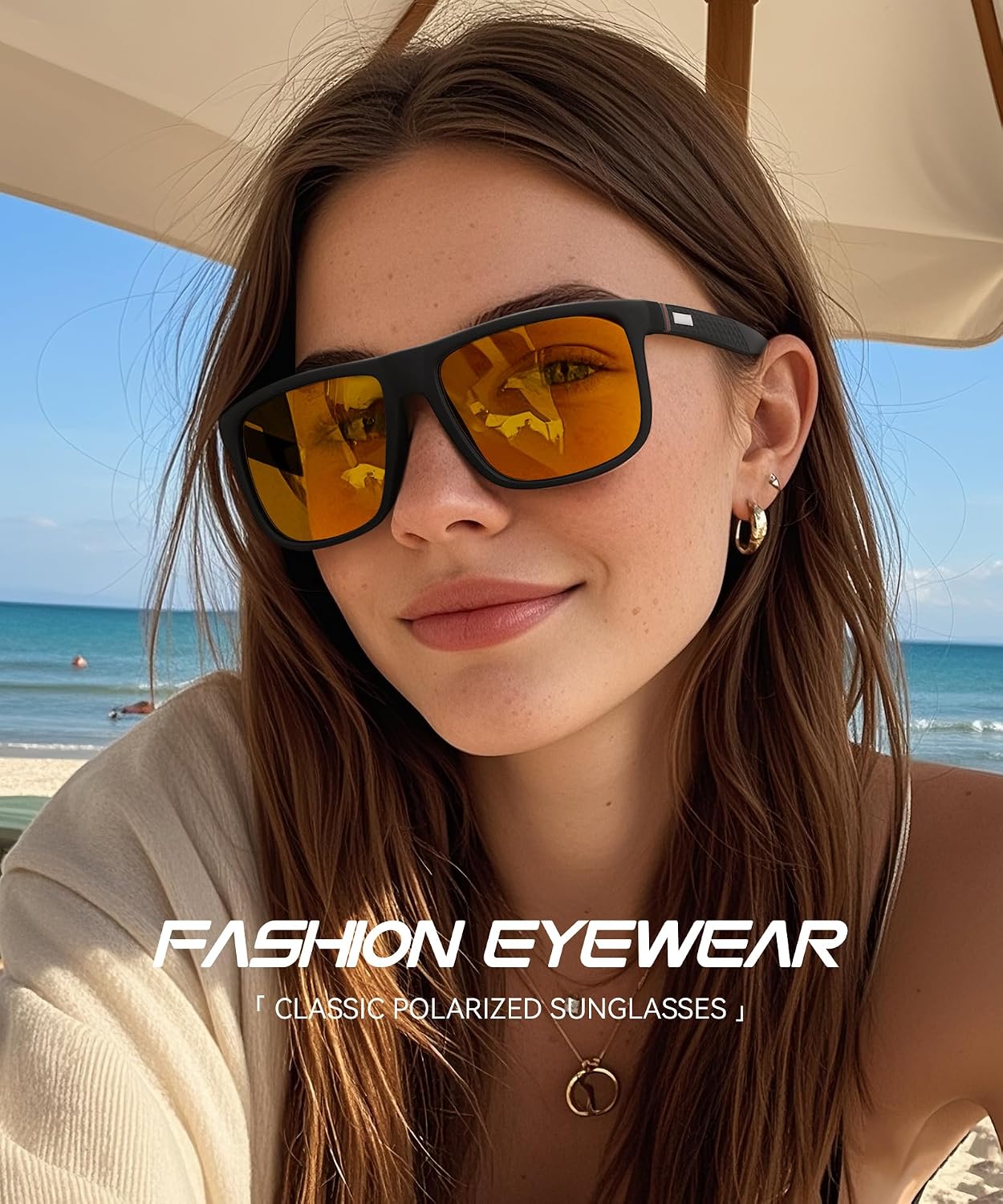 Thumbnail 2 de Perfectmiaoxuan Polarisierte Sonnenbrille Unisex