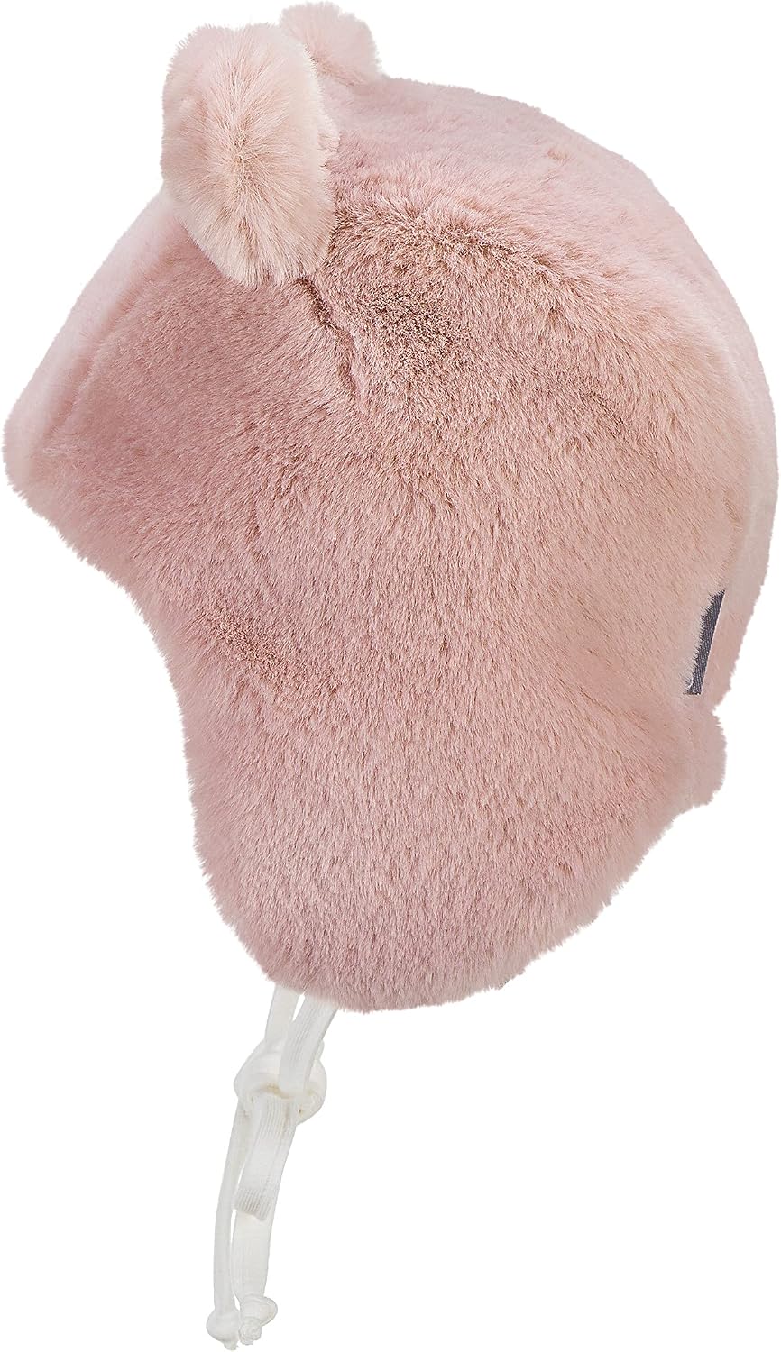 Detalle 2 de Sterntaler Baby Mädchen Bomber Hat Inka-Mütze (Inka-Mütze) in Rosa – mit Bindebändern und Öhrchen