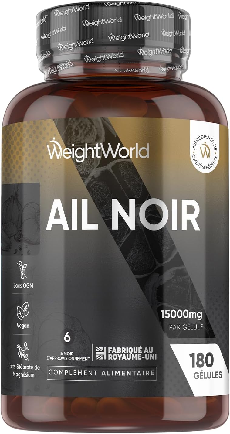 Detalle de Ail noir fermenté 15000 mg 💊