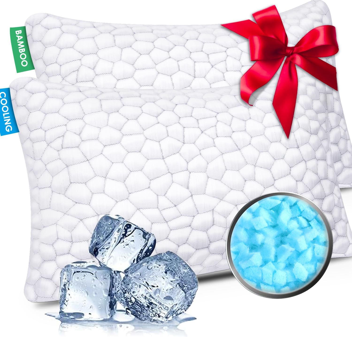 Detalle de Cooling Pillow Queen Set