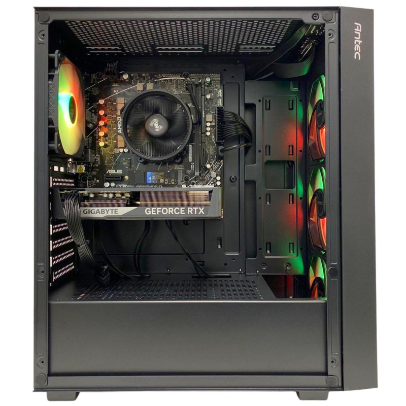 Detalle 1 de Tecnowake WakeByte 32, PC de sobremesa con Ryzen 5 5600, RTX 5060 y 32 GB