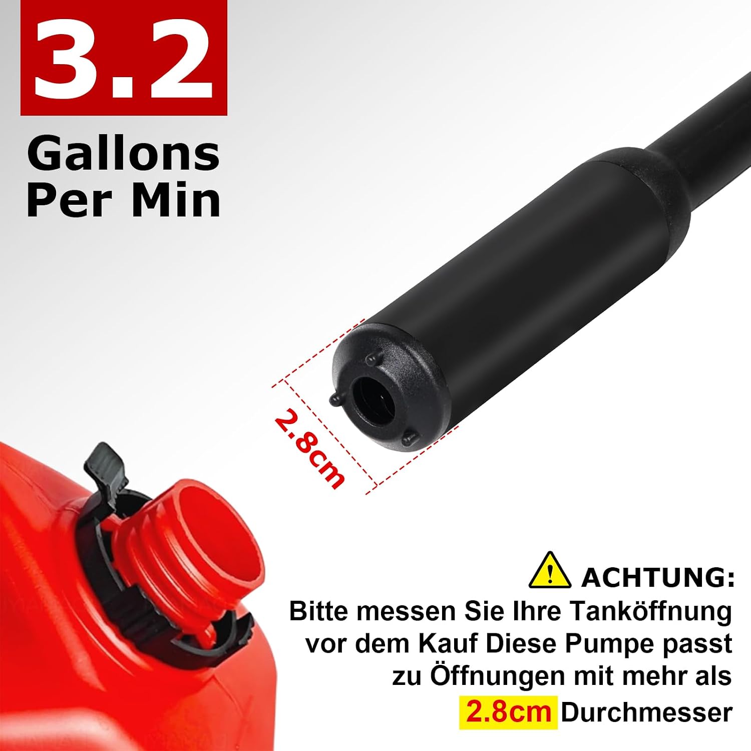 Detalle 2 de innhom Kraftstoffpumpe 3.2 GPM