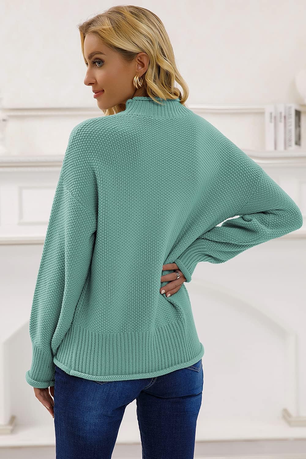 Thumbnail 3 de Imuedaen Pullover Damen Rollkragenpullover