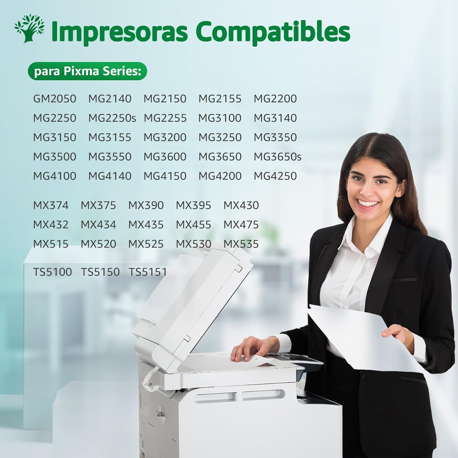 Thumbnail 2 de GREENSKY Cartuchos Tinta 540/541 XL para Canon PIXMA 📄