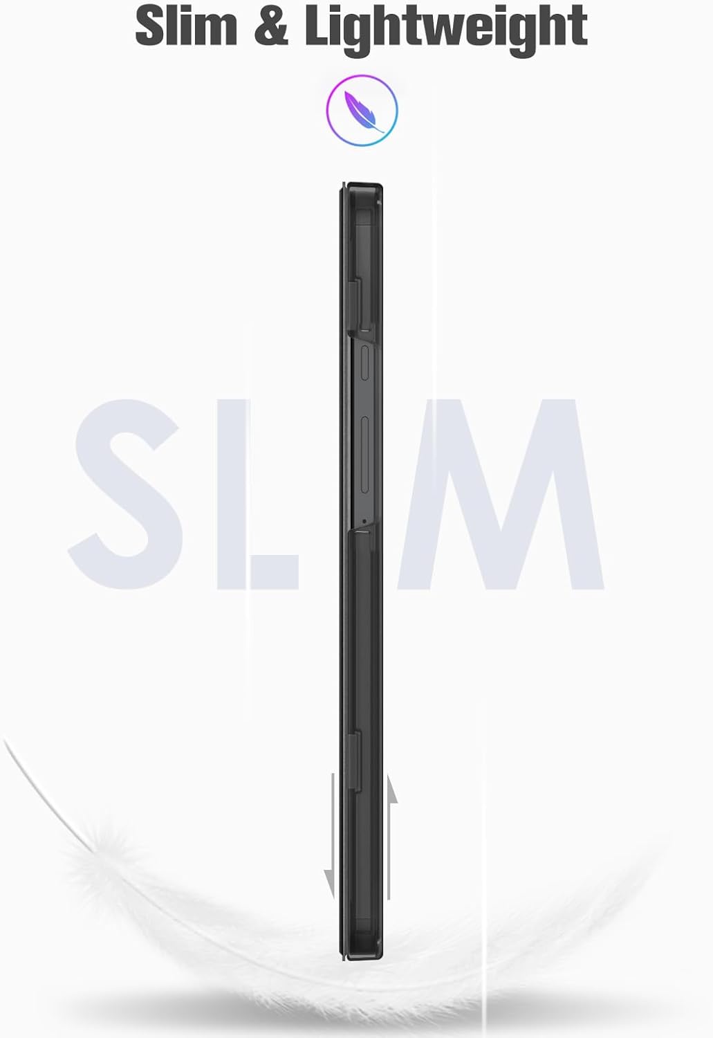 Detalle 2 de FINTIE Case for Samsung Galaxy Tab A11 8.7 inch (2025) / Tab A9 8.7 inch – Ultra-thin Protective Case with Translucent Back