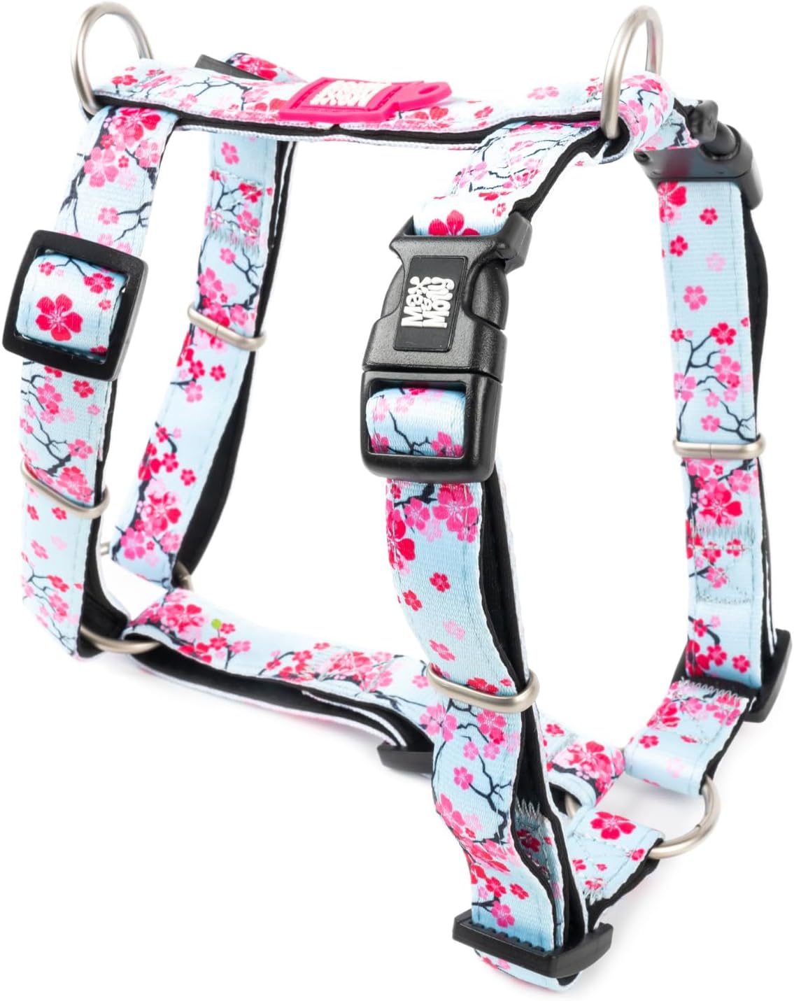 Detalle de Max & Molly Hundegeschirr H‑Form XS, gepolstert