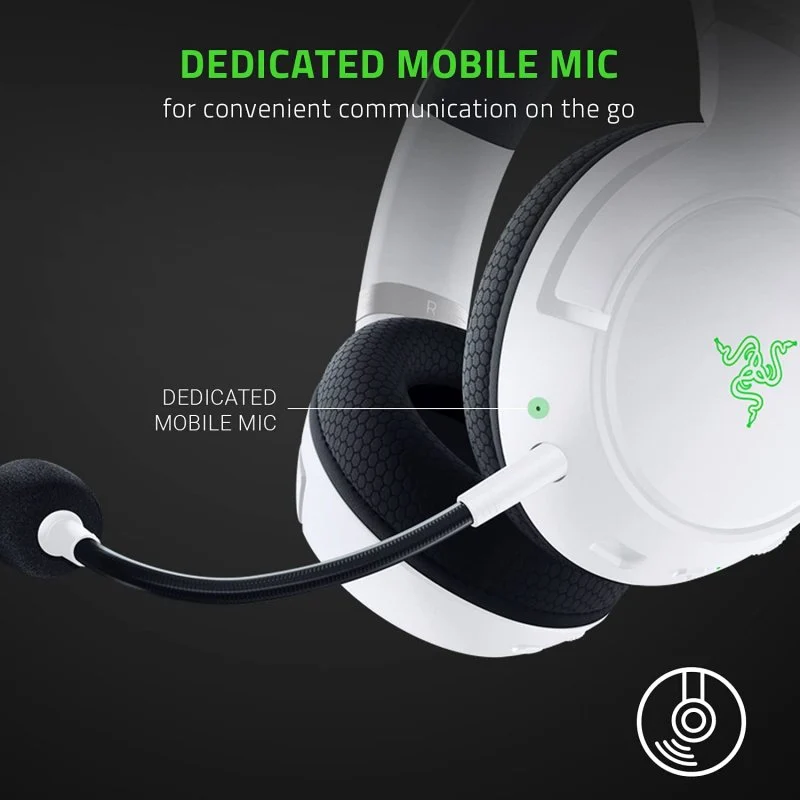 Detalle de Razer Kaira Pro auriculares 50 mm Bluetooth 5,0