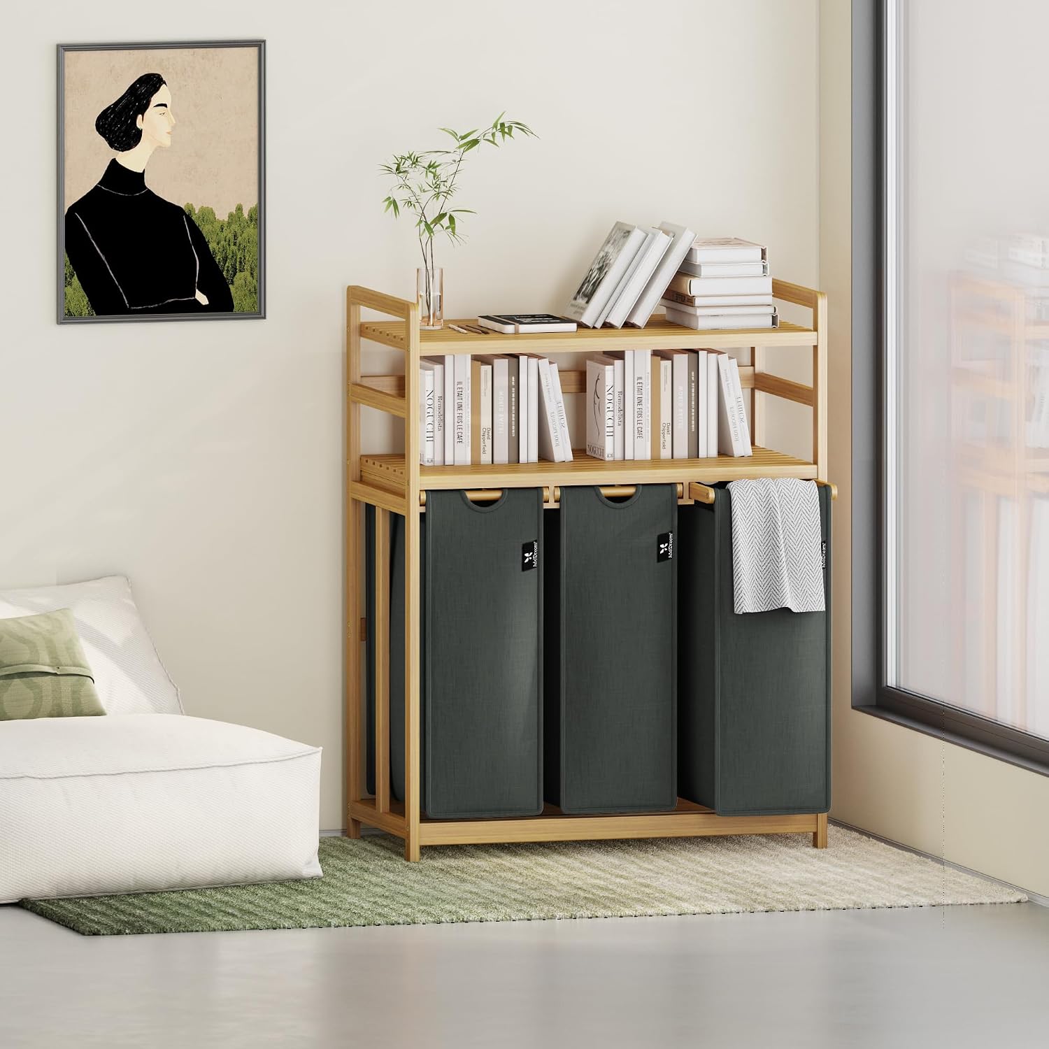 Detalle 2 de ADEL DREAM Wäschekorb 150L