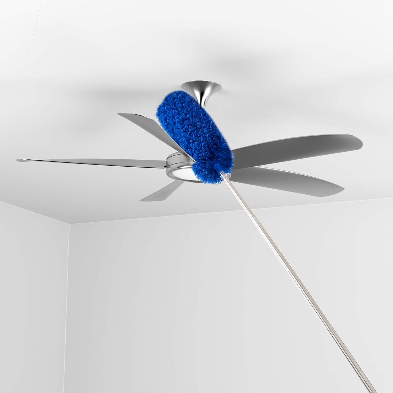 Thumbnail 4 de ZZ LazyCottage Cobweb Duster with 2 Heads, Aluminum Pole ⚙