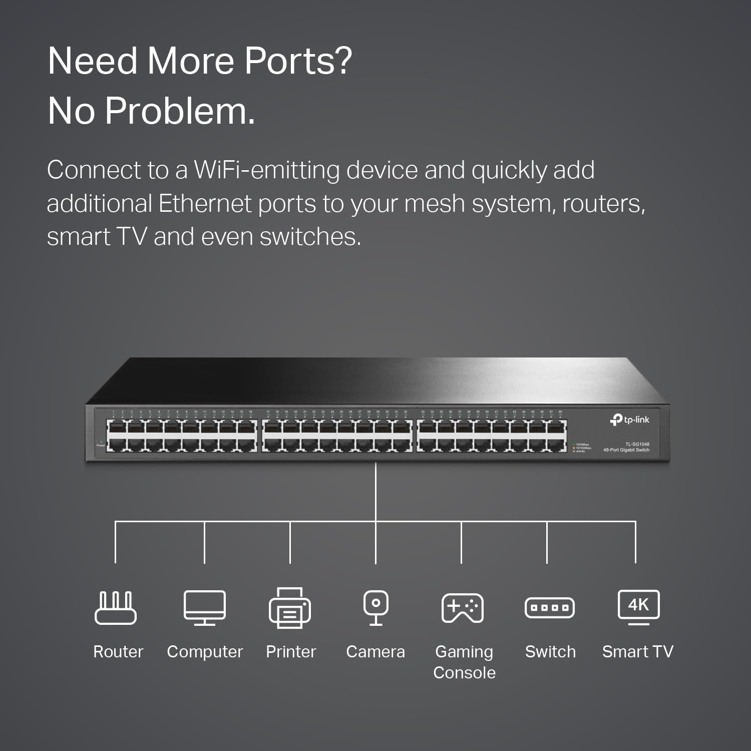 Thumbnail 1 de TP-Link TL-SG1048 48-Port Gigabit Ethernet Switch