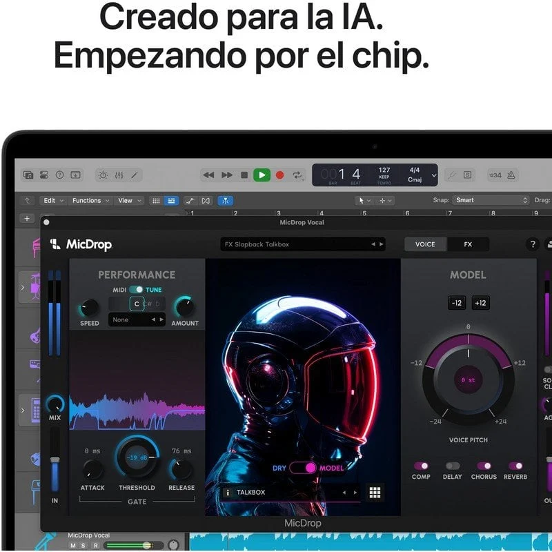 Thumbnail 2 de MacBook Pro Apple M5 (10 núcleos CPU / 16GB / 1TB SSD / GPU 10 núcleos) de 14” en negro