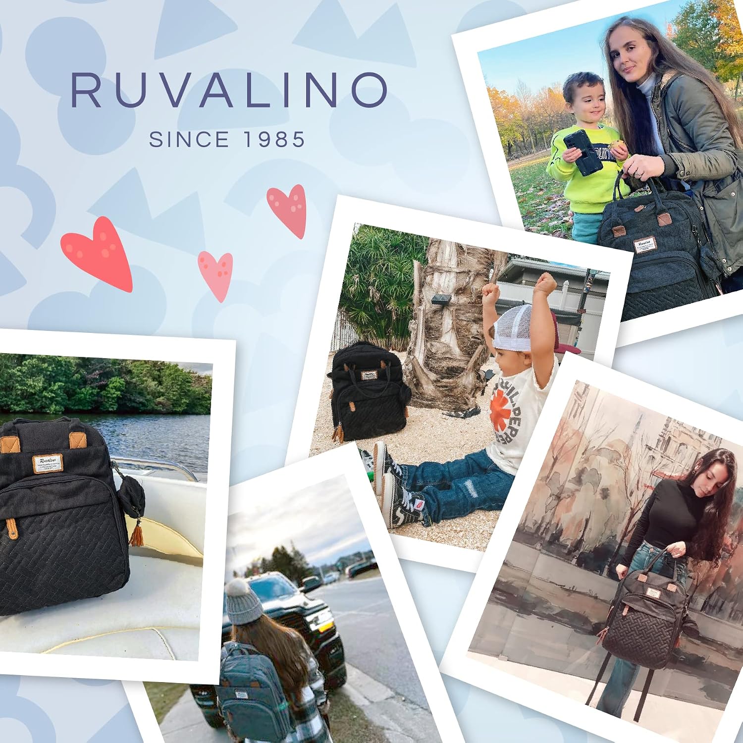 Thumbnail 6 de RUVALINO Baby Changing Bag Backpack 17