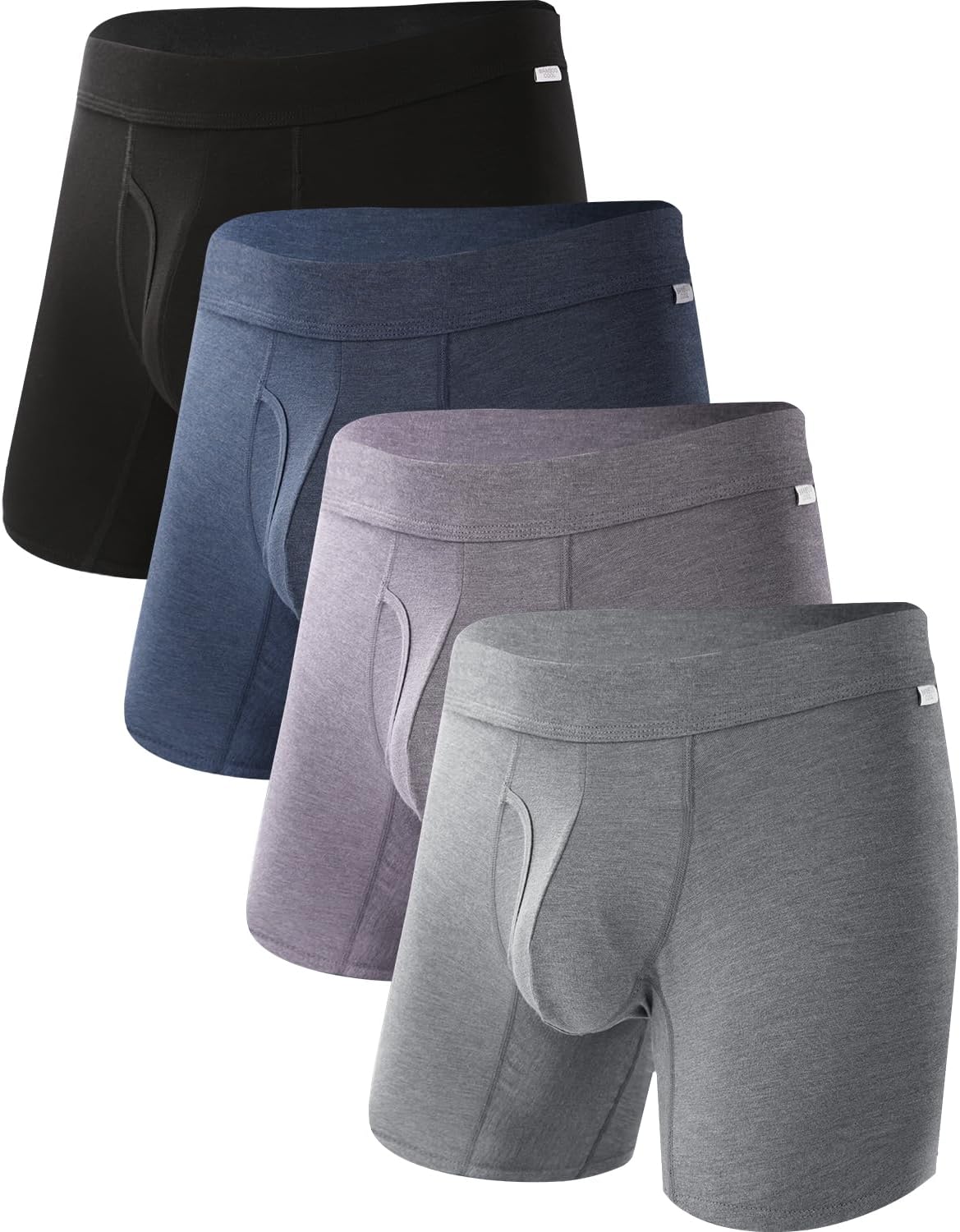 Thumbnail 2 de BAMBOO COOL Ultra ComfortSoft men's boxer briefs pack 🩲