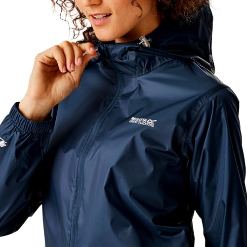 Thumbnail 6 de Regatta Womens Pack-It III Jacket Waterproof Pack Away Hiking Coat – Black, Size 28