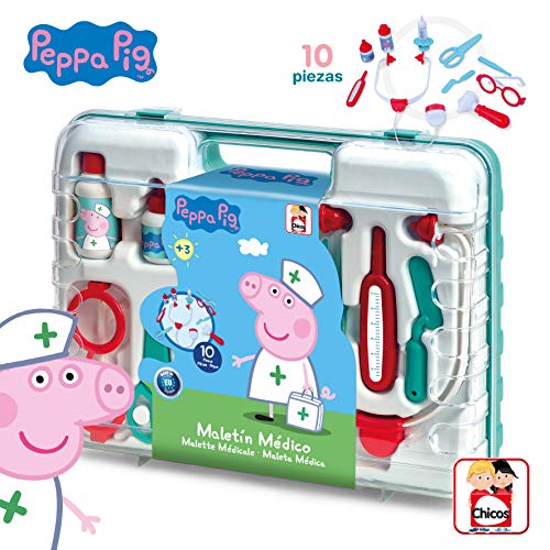 Thumbnail 2 de Peppa Pig Maletín Médico de Juguete 🩺 con 10 Accesorios